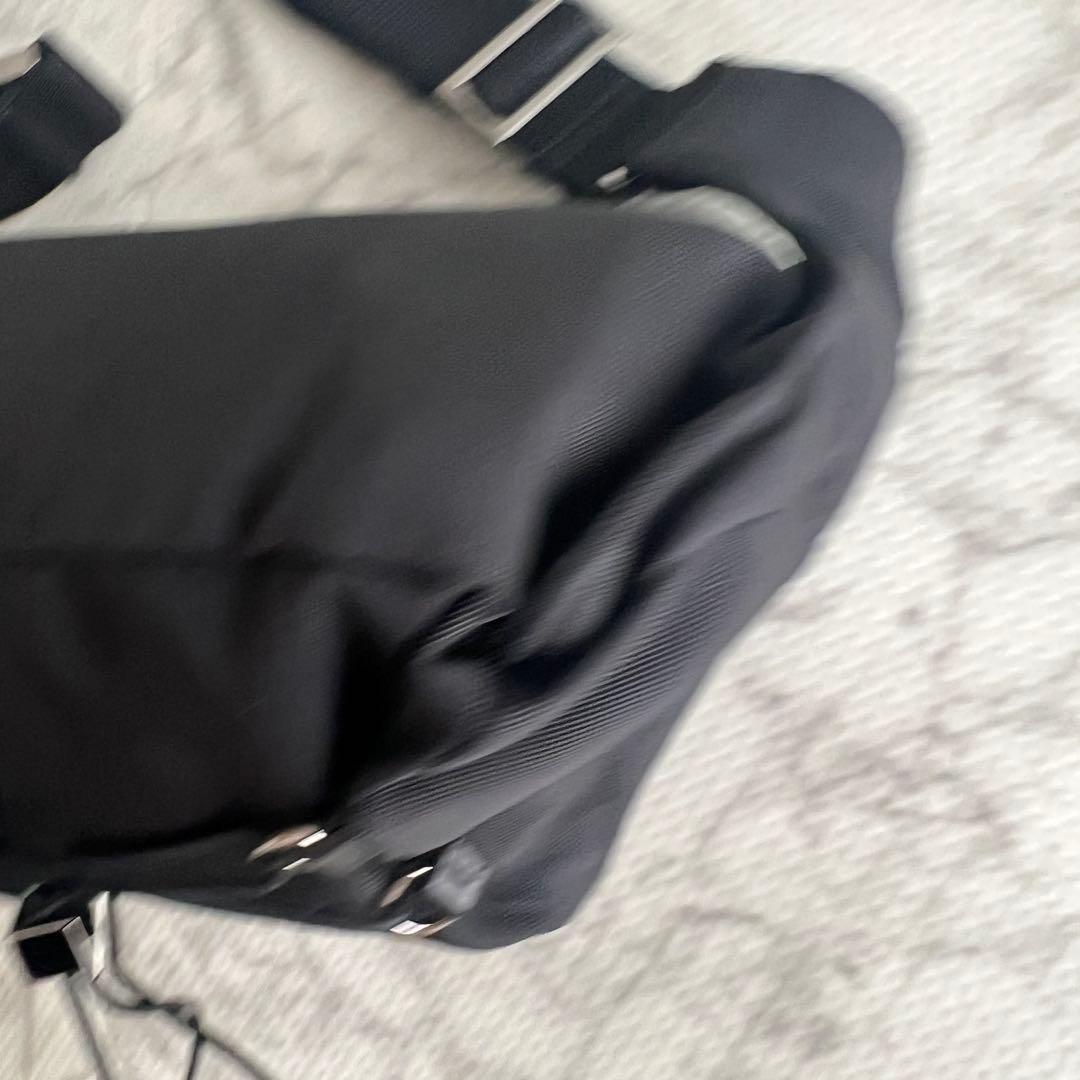 極美品✨グッチ ボディバッグ キャンバス シェリーライン ブラック Y2K