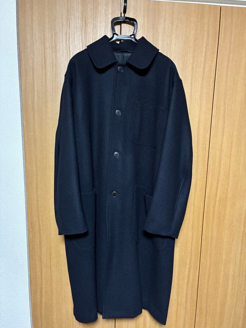 【よっこ】COMOLI 23AW ウールカシミヤミリタリーコート サイズ2