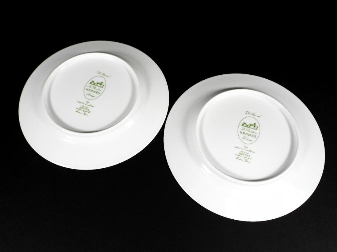 HERMESエルメス ピヴォワンヌPIVOINES ROSES 中皿　プレート