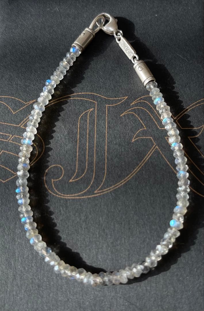 SJX ラブラドライトブレスレットsilver925