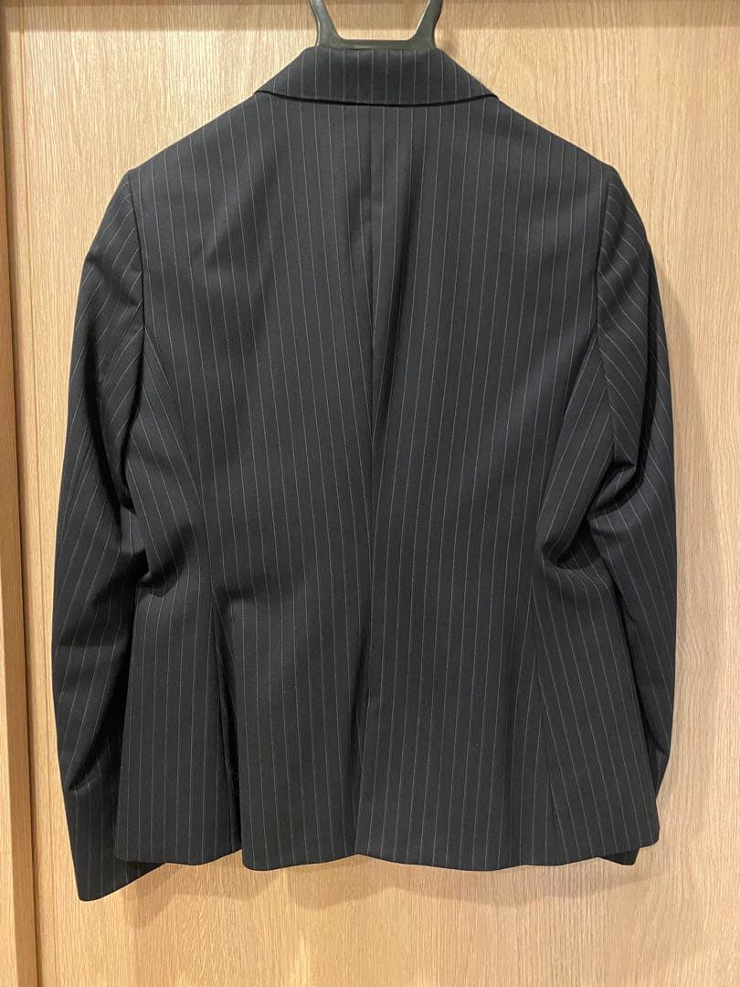 【INDIVI】インディビィ ネイビー ストライプ パンツスーツ