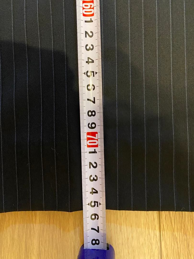 【INDIVI】インディビィ ネイビー ストライプ パンツスーツ