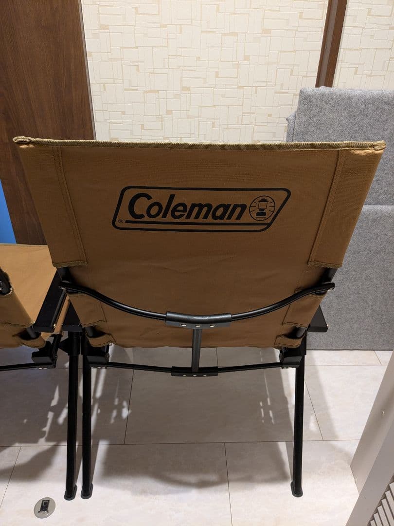 コールマン レイチェア ダルゴールド セット 中古