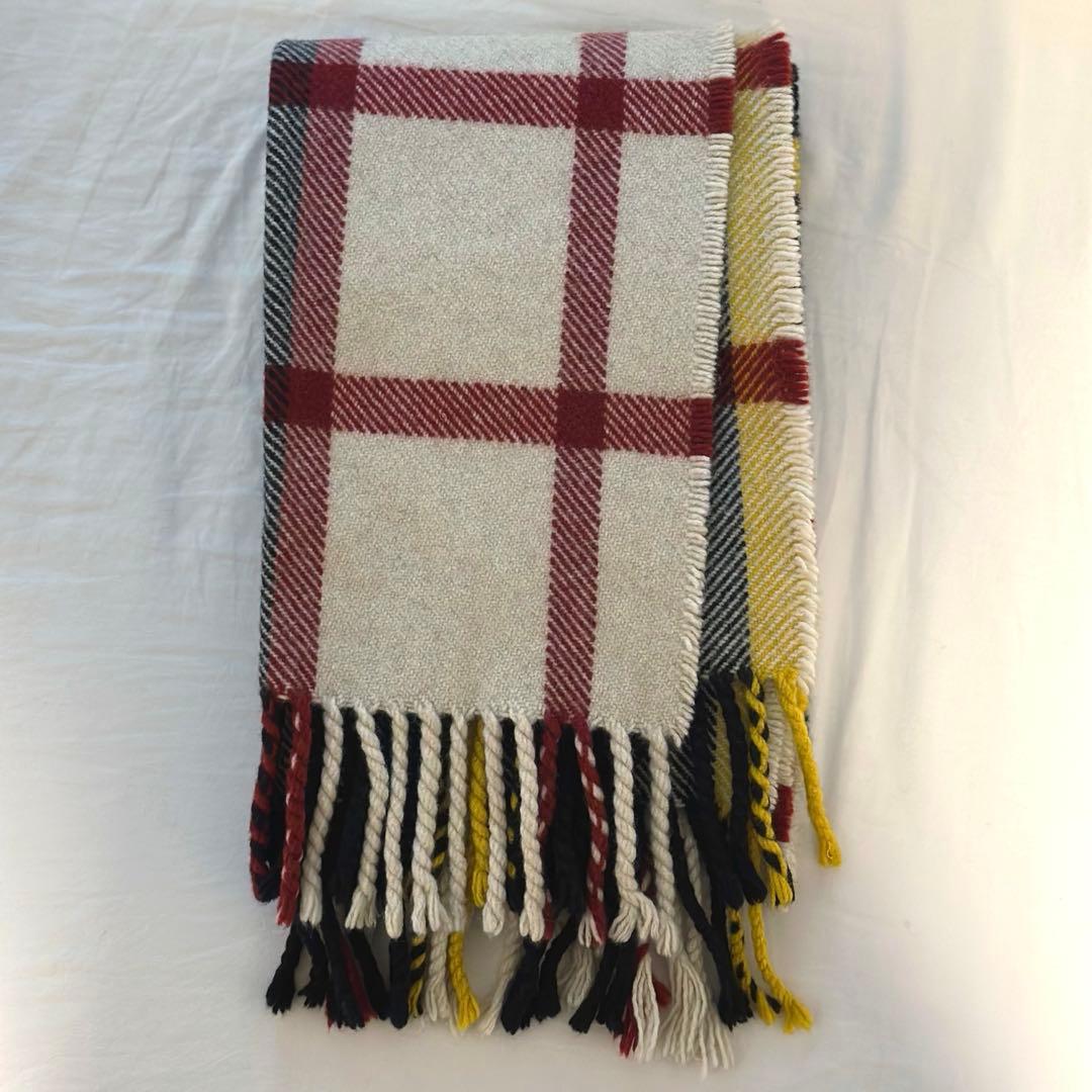 ジル サンダー 20AW チェックマフラー