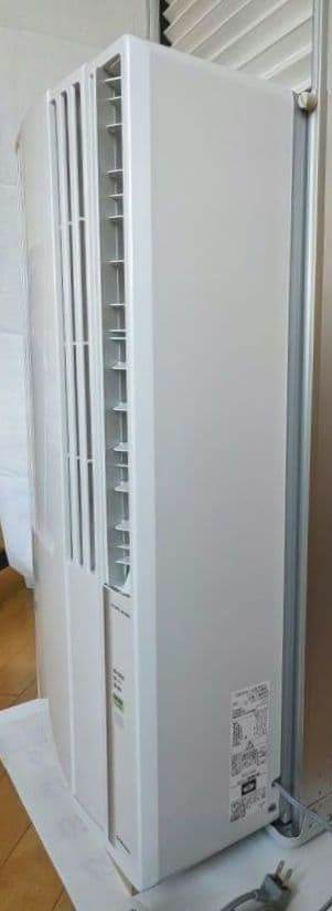 コロナ ウインドエアコン CW-1623R WS 冷房専用 工事不要 壁穴不要