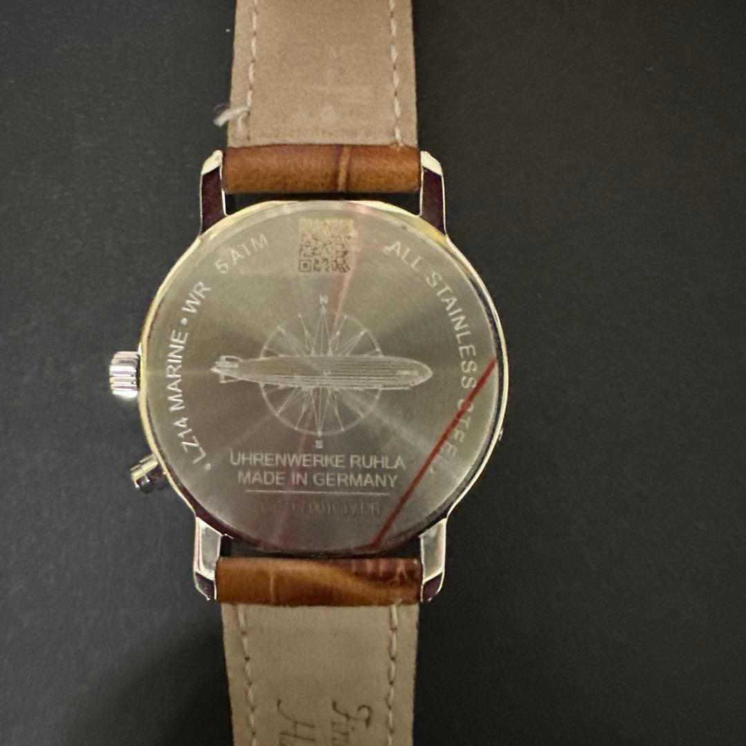 美品 ツェッペリン 8637-1 マリーン ムーンフェイズ