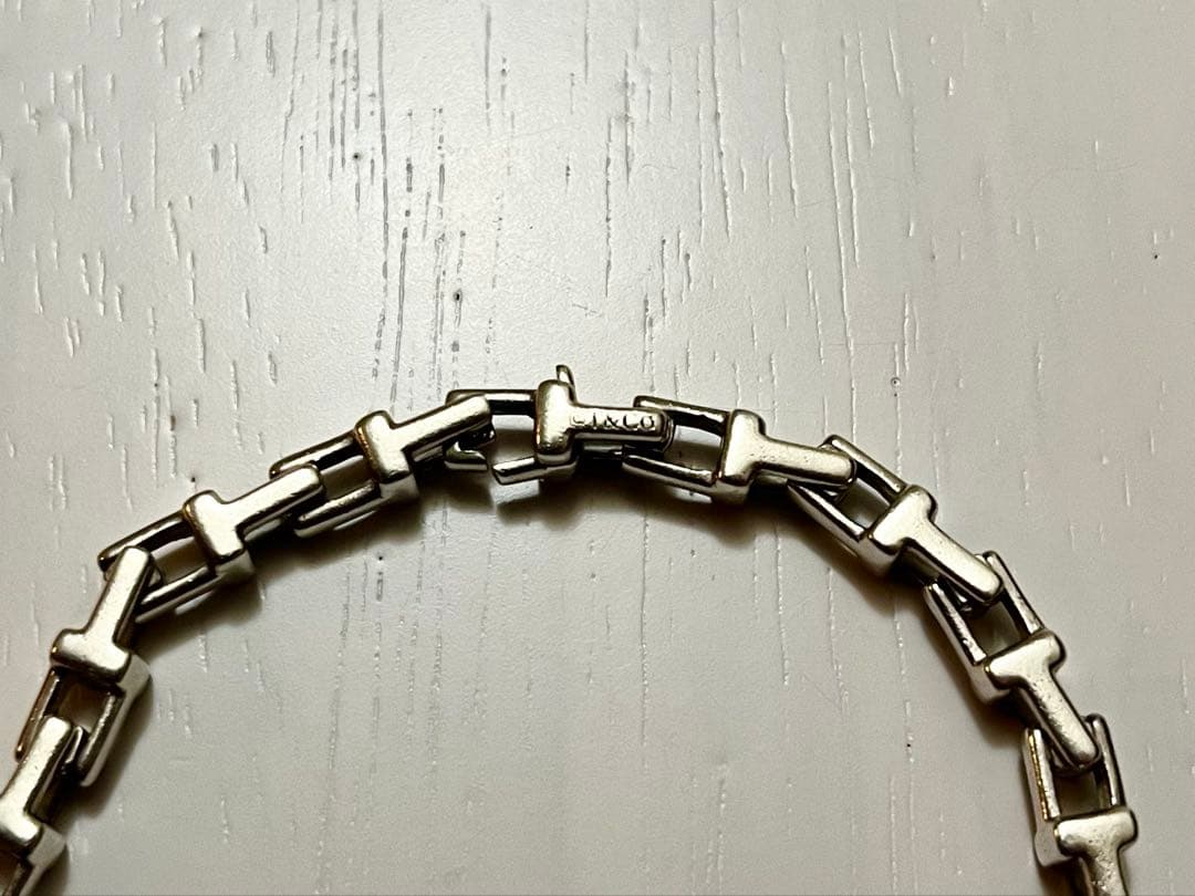 Tiffany & Co. ティファニーTナローチェーンブレスレット