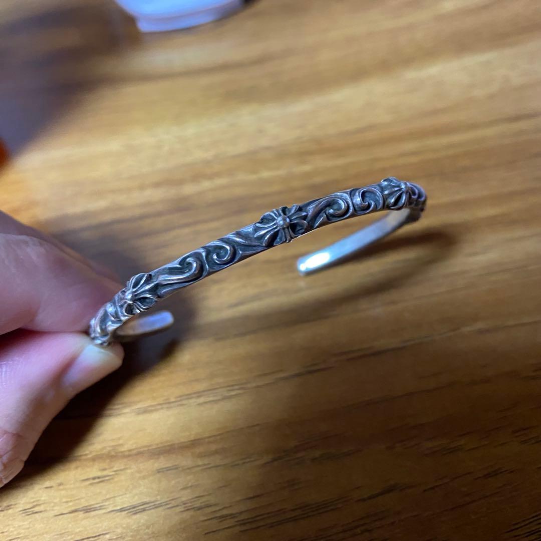 希少 クロムハーツ Chrome Hearts SBTバングル SBTバンド