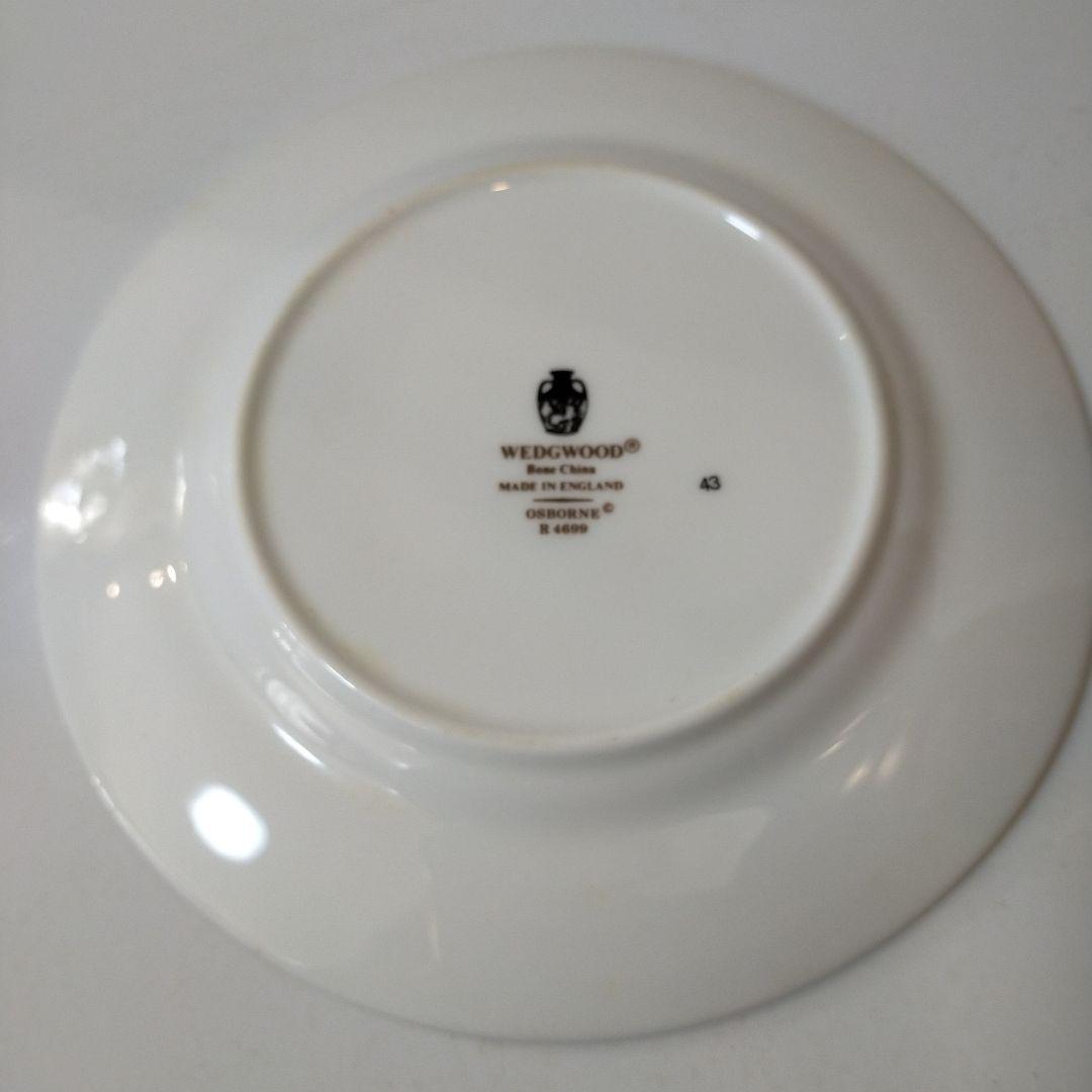  ウェッジウッド　黒壺オズボーン　コーヒーカップ＆ソーサー5客