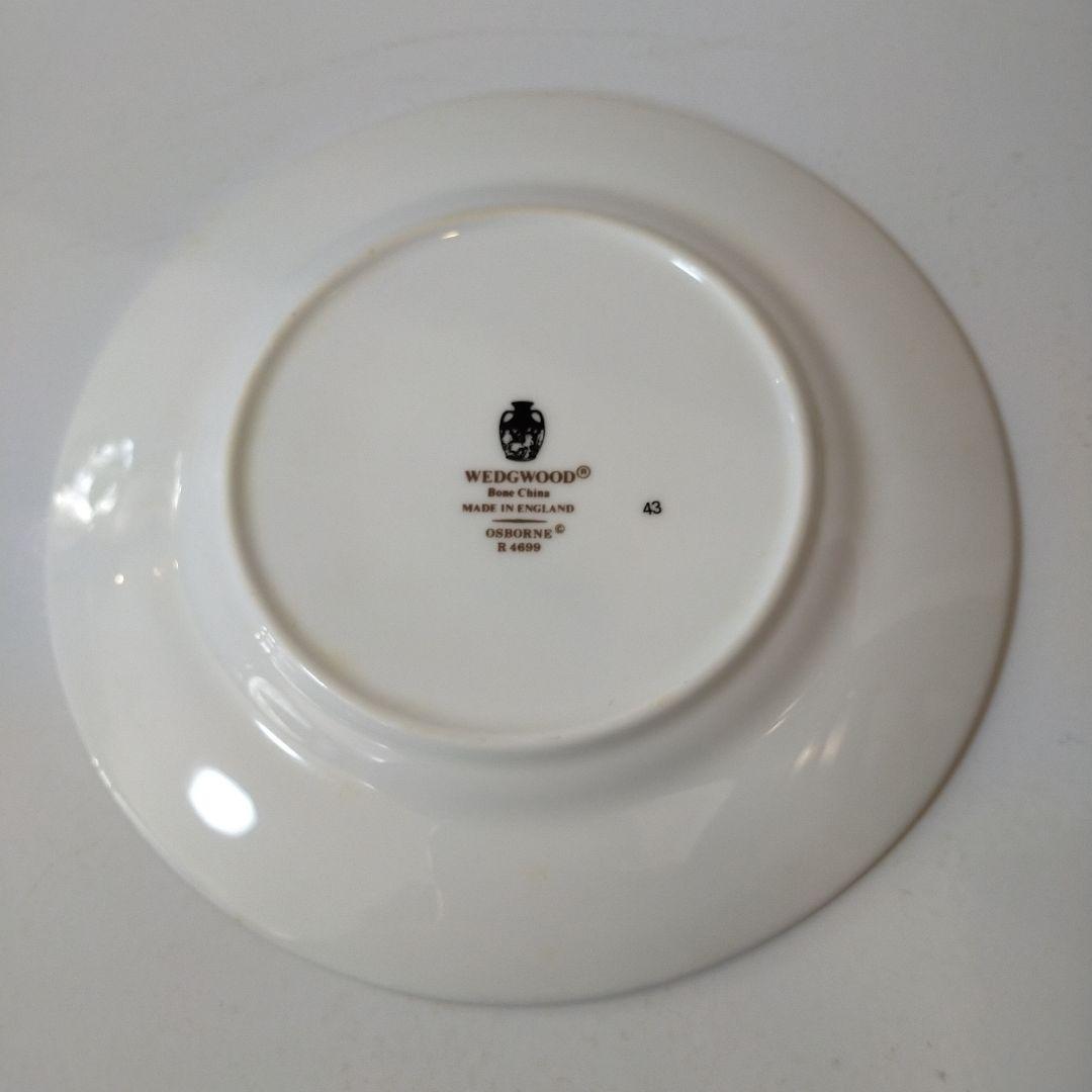  ウェッジウッド　黒壺オズボーン　コーヒーカップ＆ソーサー5客