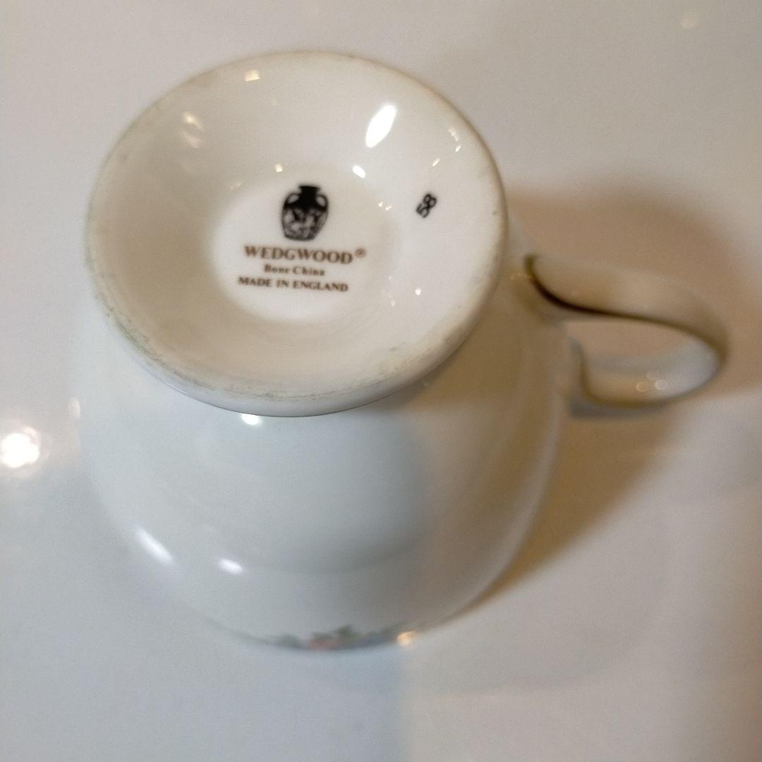  ウェッジウッド　黒壺オズボーン　コーヒーカップ＆ソーサー5客