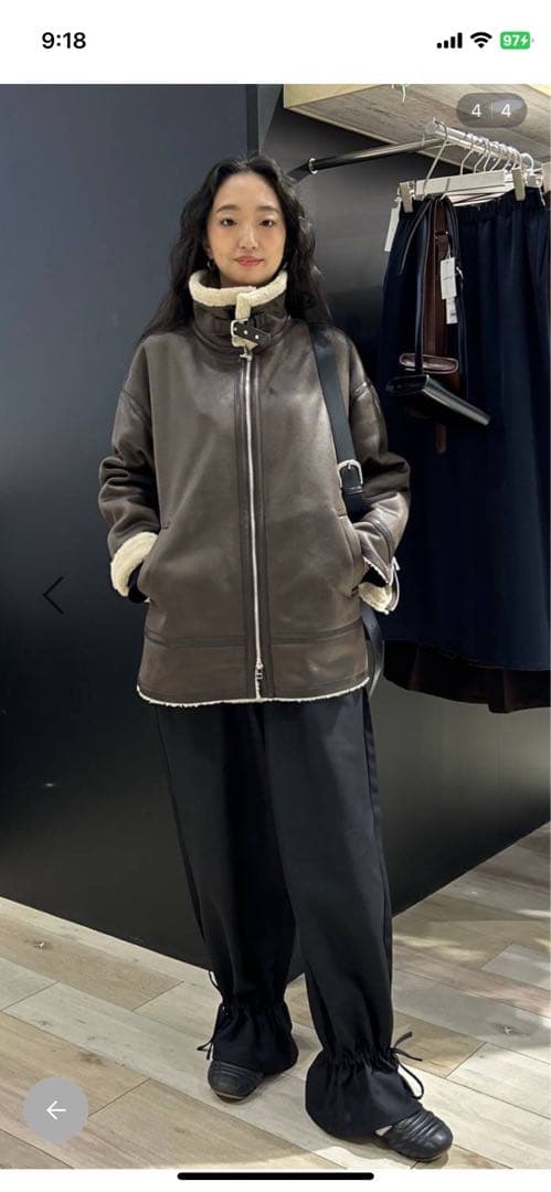 LEPSIM今期フライトジャケット