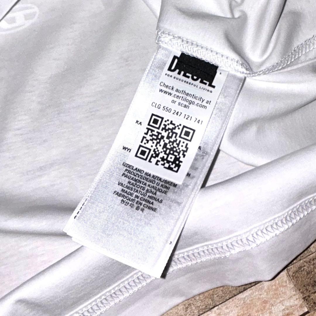 【新品】DIESEL ディーゼル／グラフィックロゴ ロングスリーブTシャツ L