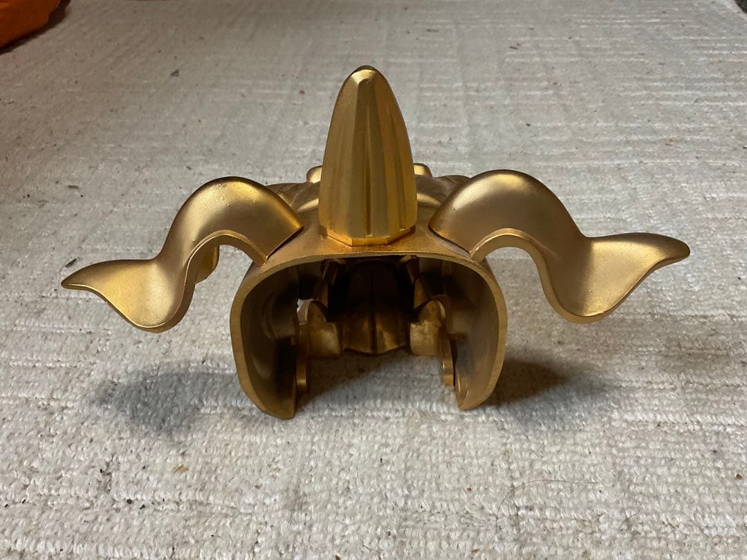 金の越後獅子　【24k GP 口が大きく開きます　ケース無し　現状渡し】。