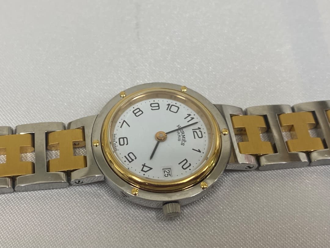 み*ろ様 18日まで限定最終値下げ エルメス クリッパー 時計