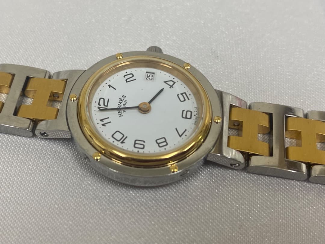 み*ろ様 18日まで限定最終値下げ エルメス クリッパー 時計