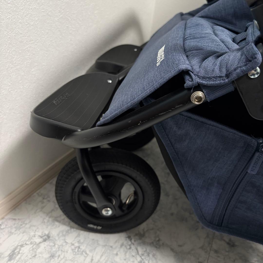 美品✨エアバギー ココダブルEX フロムバース 二人乗りベビーカー 双子ベビーカ