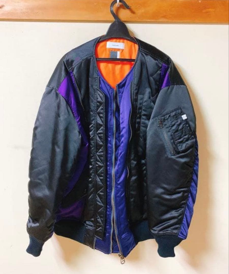 ファセッタズム　facetasm MA-1 ブルゾン