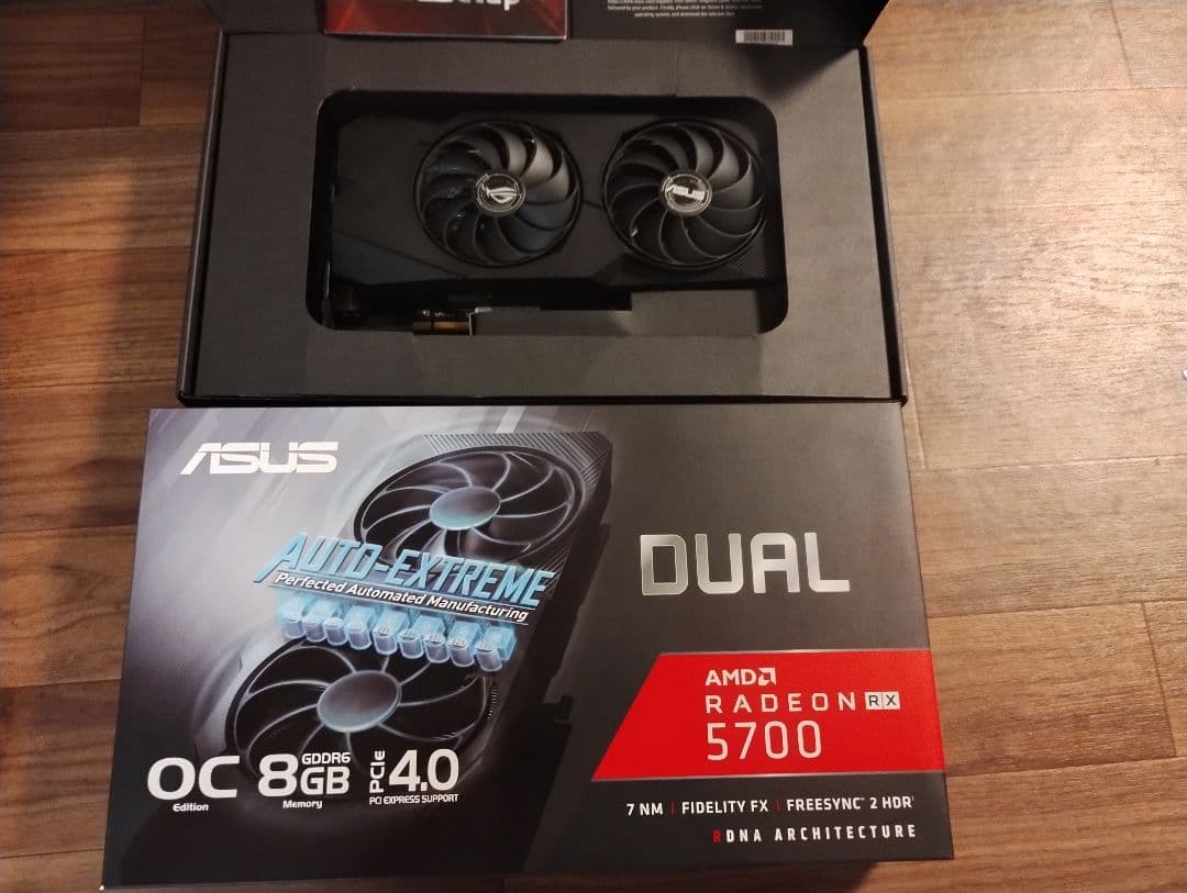 ASUS Radeon RX 5700 OC 8GB グラフィックボード