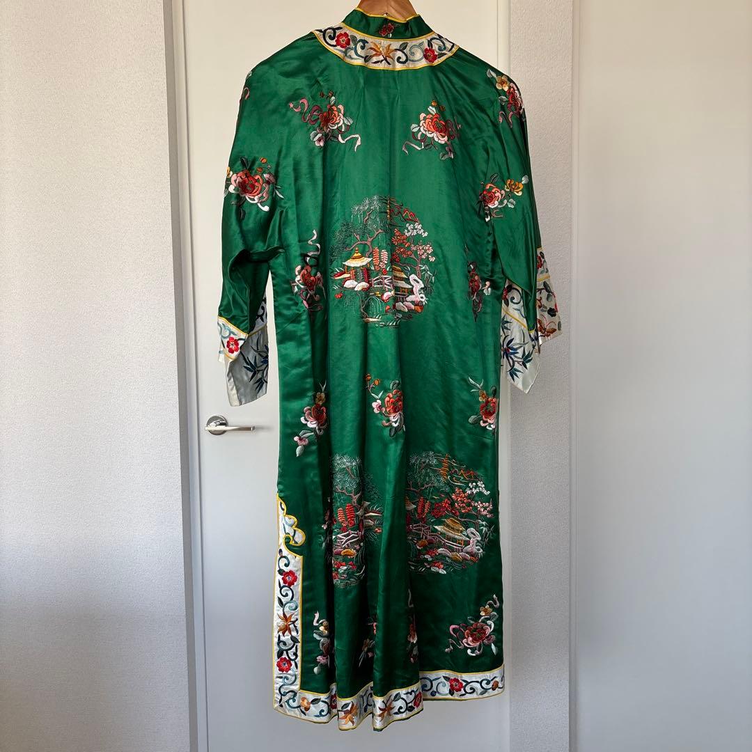 ノ*ブ様 40s 50s ヴィンテージ マンダリン　ガウン　ジャケット　チャイナ