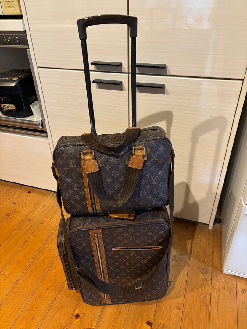 【希少2点セット】ルイ・ヴィトン モノグラム ペガス55 LV 正規品