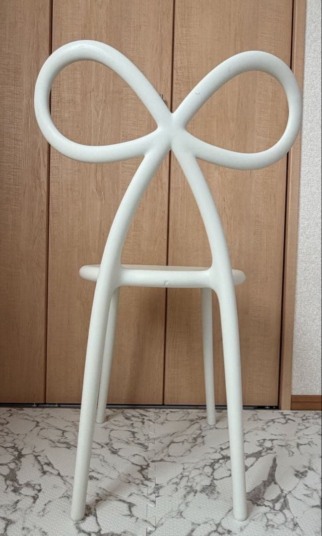 週末限定セール‼️Francfranc リボンチェア ホワイト