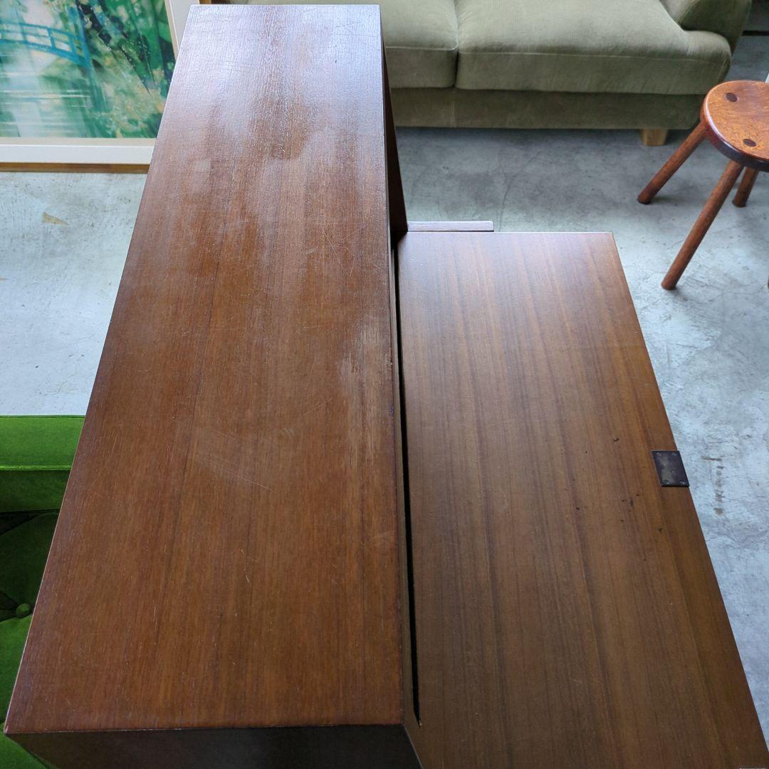 ヴィンテージ◆木製 チェスト ドレッサー　ライティング　デスク　北欧　昭和レトロ