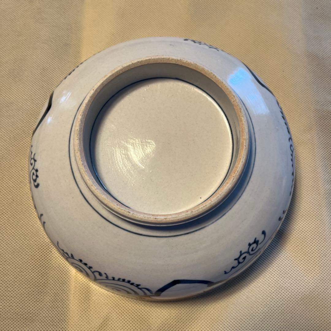 骨董品 和食大皿鉢ボウル 鎌倉骨董品店で購入