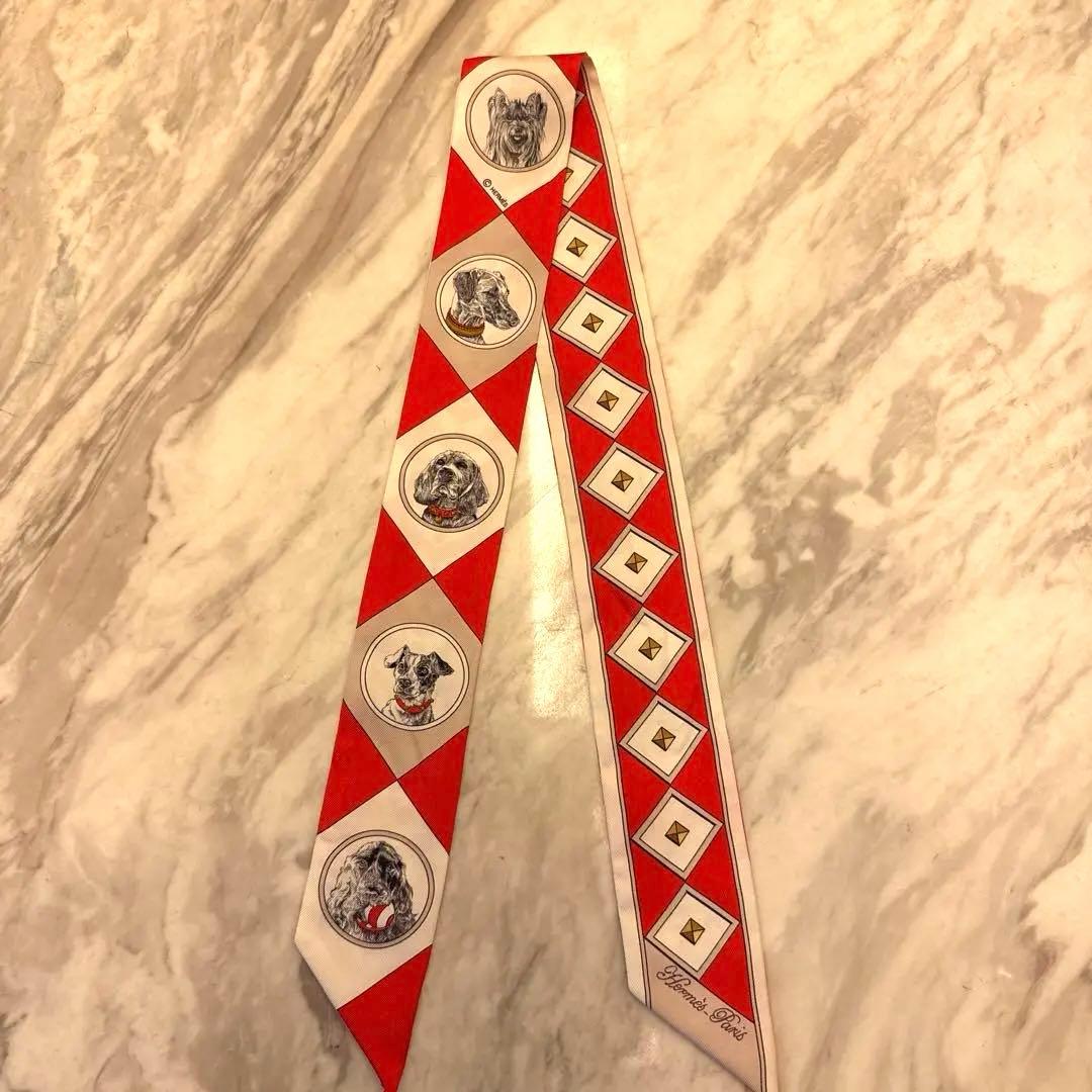 Hermès ツイリー　【コリエ・エ・シアン】