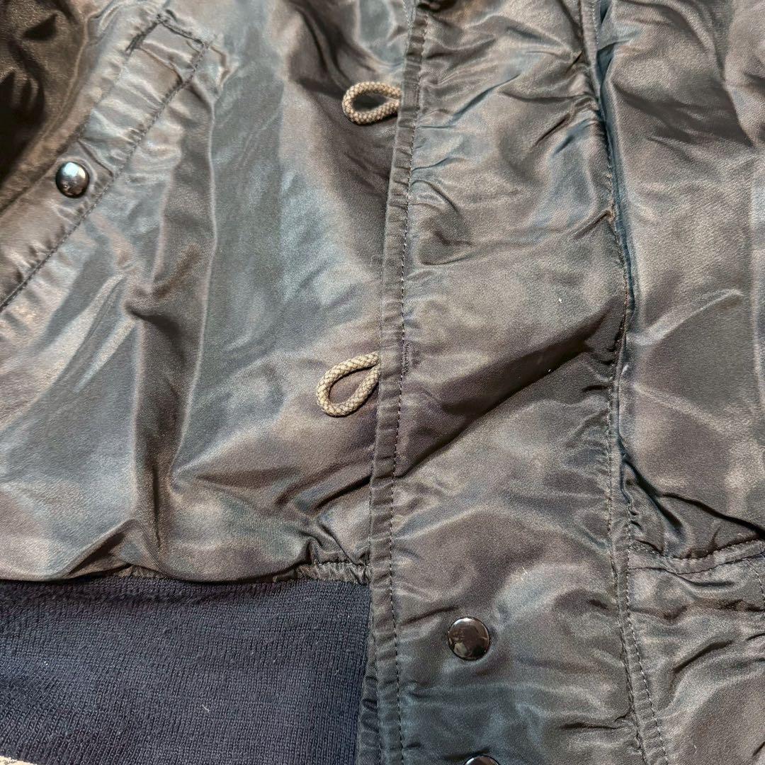 y2k Lサイズ相当 N-2B フライトジャケット コヨーテ ファー 短丈