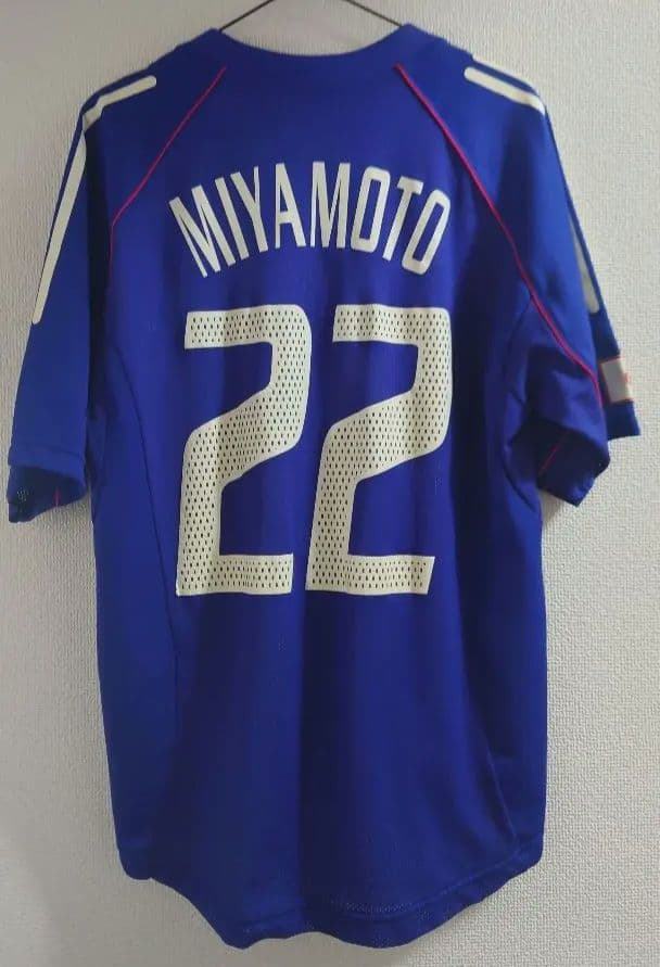 アディダス サッカー日本代表 ユニフォーム Lサイズ MIYAMOTO