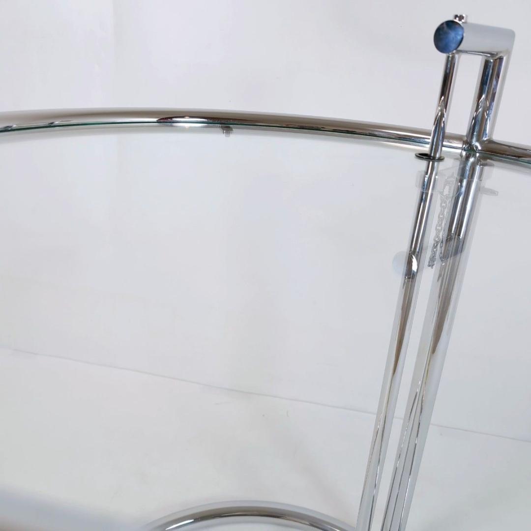Eileen Gray アイリーングレイ リプロダクト サイドガラステーブル