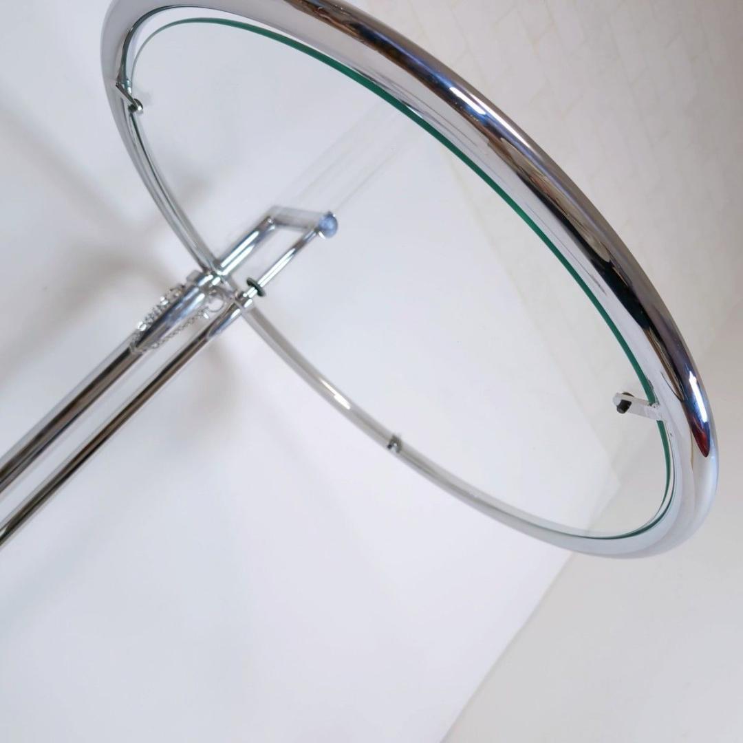 Eileen Gray アイリーングレイ リプロダクト サイドガラステーブル
