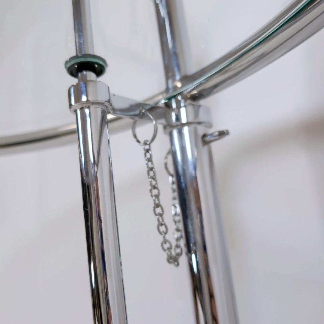 Eileen Gray アイリーングレイ リプロダクト サイドガラステーブル