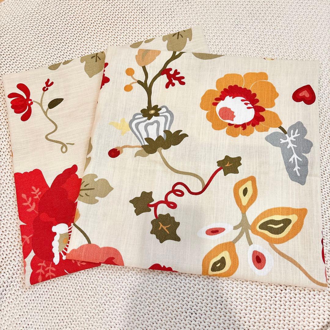 ボラスコットン カミラ クッションカバー 45cm x 45cm 2枚 ホワイト