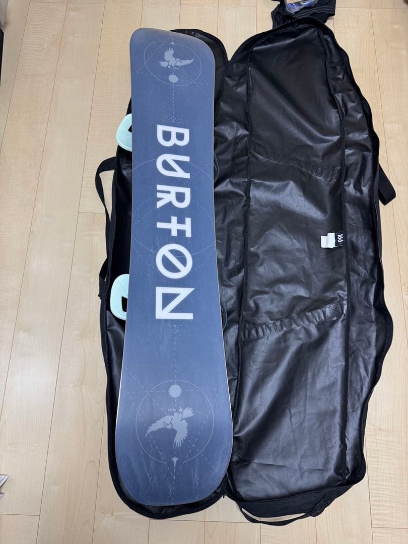 burton process155 burton cartel 板+バインセット