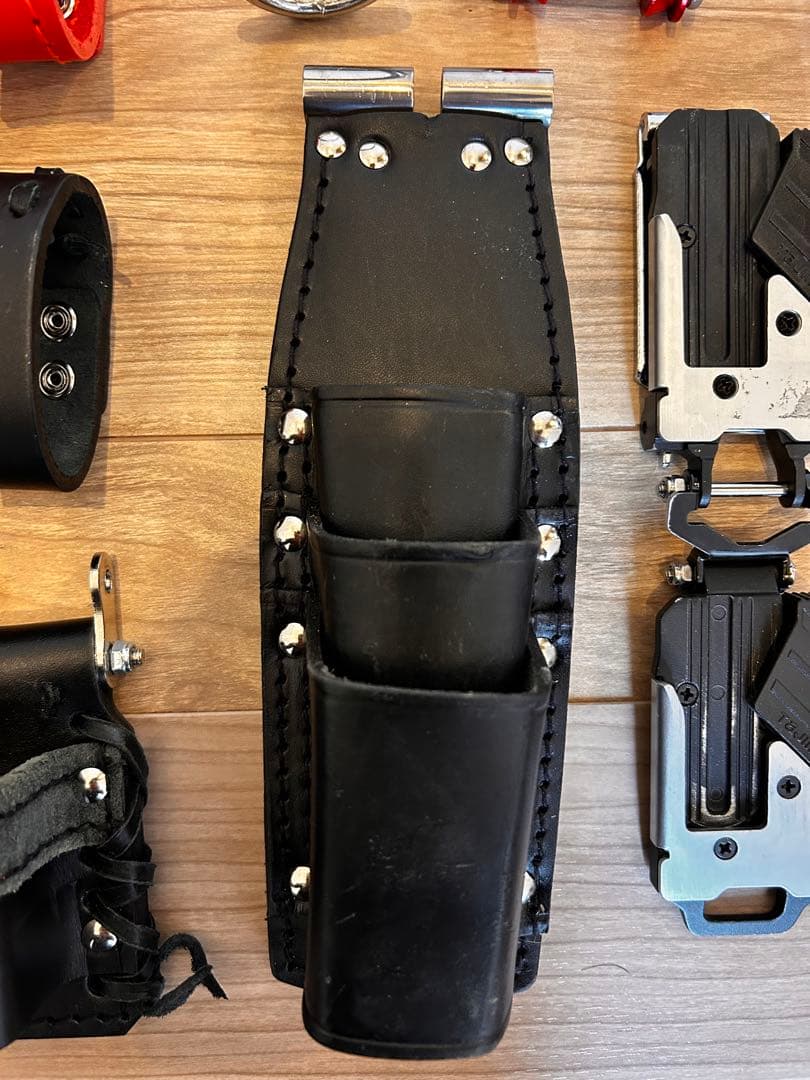 ニックス　ガラス革2段　ペンチ　ハンマーホルダー　まとめ売り