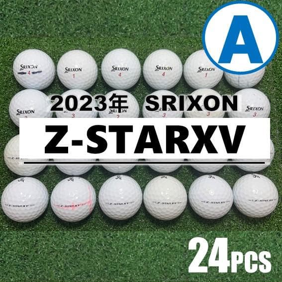 【A44】SRIXON Z-STARXV 2023年 白 ロストボール 24球