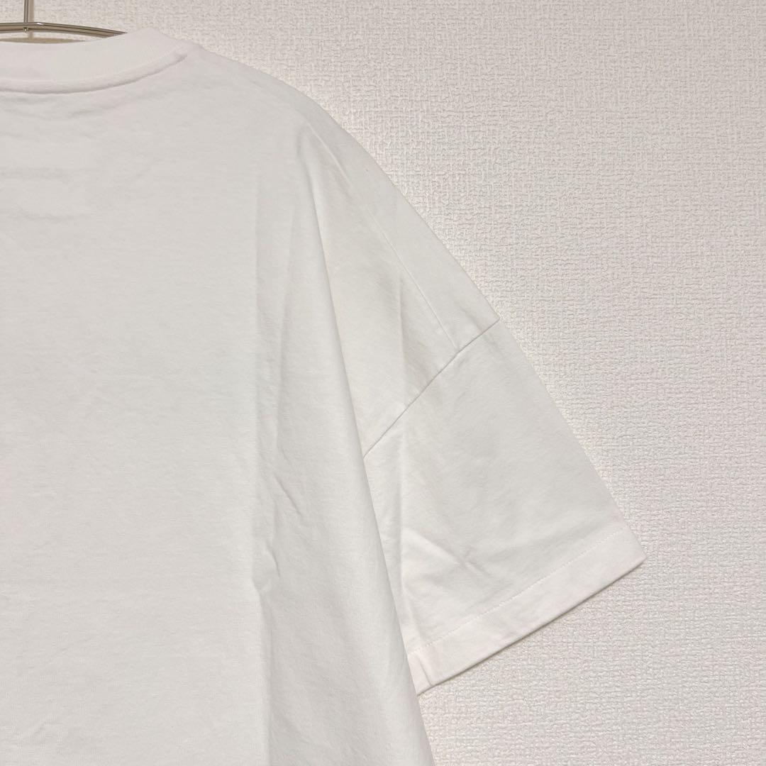 JIL SANDER ジルサンダー　半袖　Tシャツ　ホワイト　ロゴ