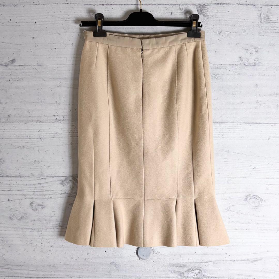 ルイヴィトン マーメイド シルク混 スカート 38 ハンガー付