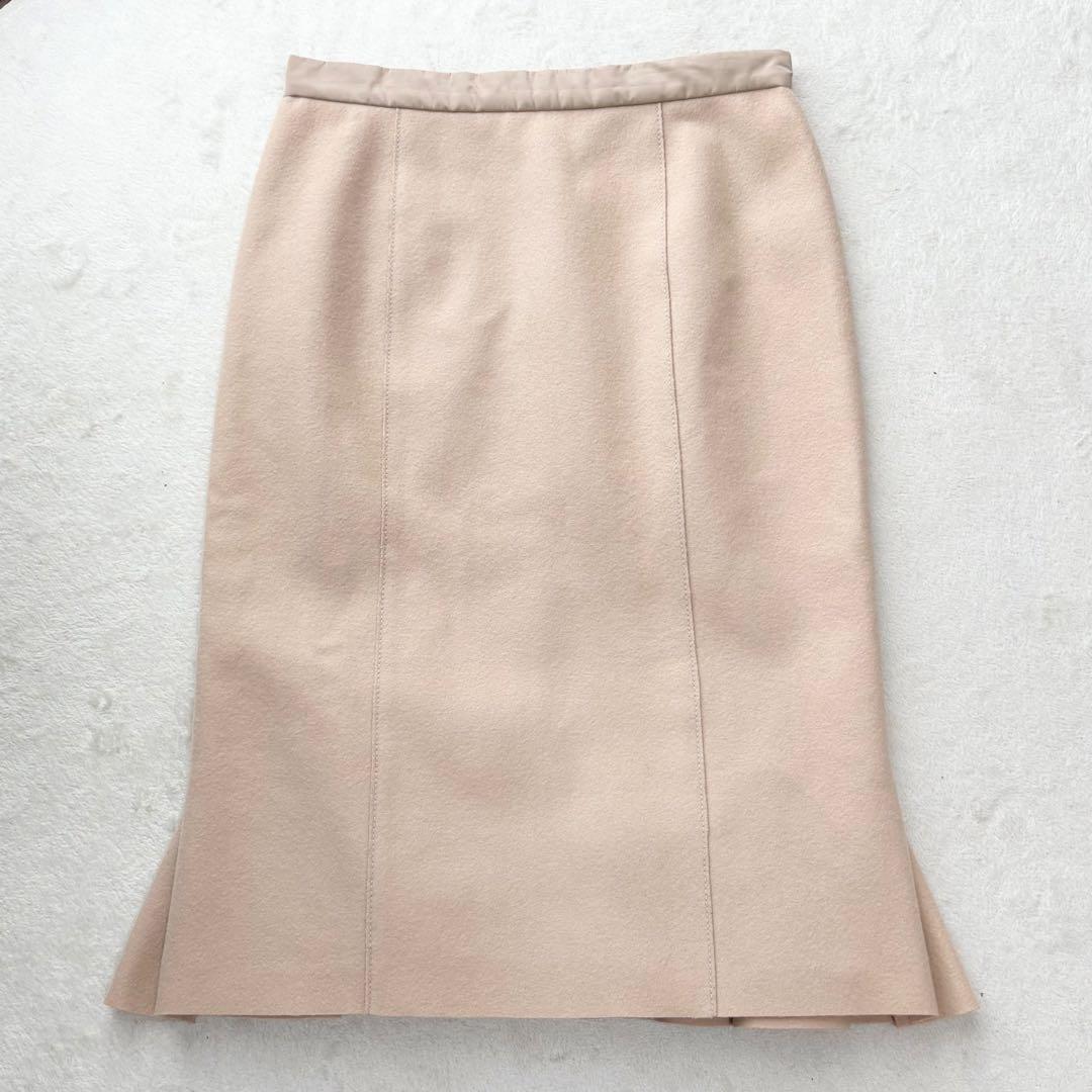 ルイヴィトン マーメイド シルク混 スカート 38 ハンガー付