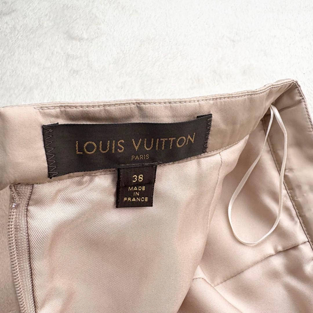 ルイヴィトン マーメイド シルク混 スカート 38 ハンガー付