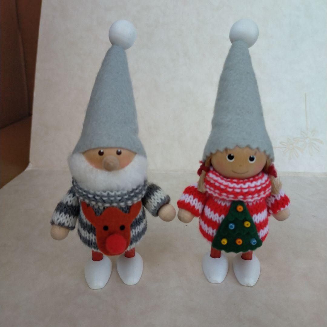 ノルディカニッセ ニットセーター トナカイ ツリー クリスマス 2個セット