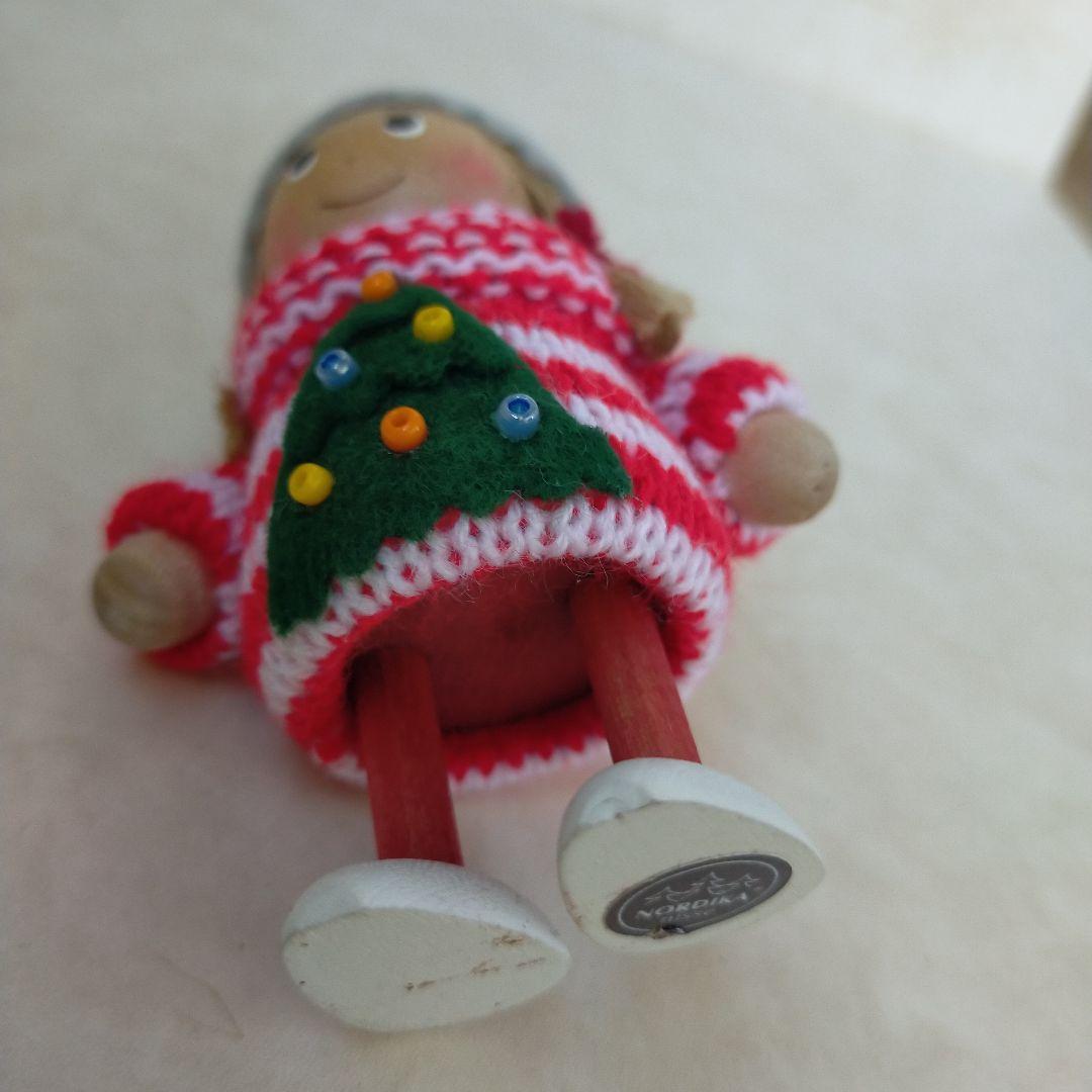 ノルディカニッセ ニットセーター トナカイ ツリー クリスマス 2個セット