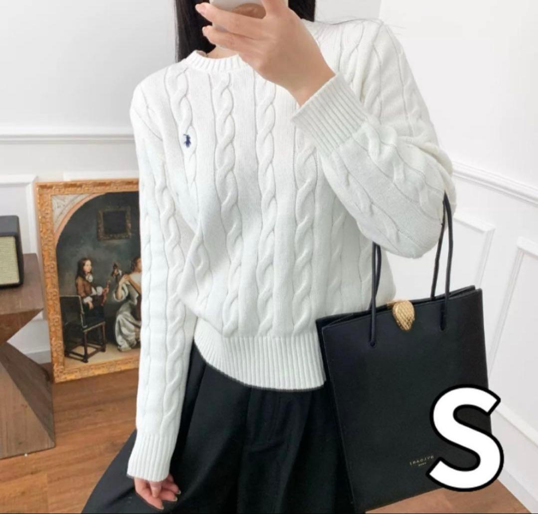 POLO Ralph Lauren ケーブルニット / セーター 長袖 S