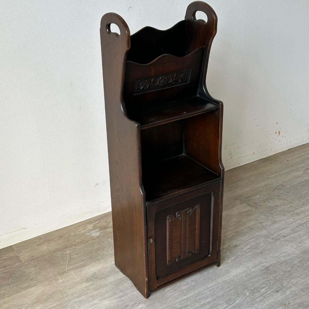 アンティーク 家具 マガジンラック 1950年頃 イギリス 英国 451A