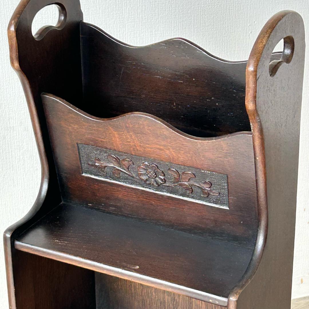 アンティーク 家具 マガジンラック 1950年頃 イギリス 英国 451A