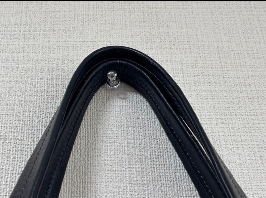 UNITED ARROWS トートバッグ ネイビー（限りなく黒に近い）