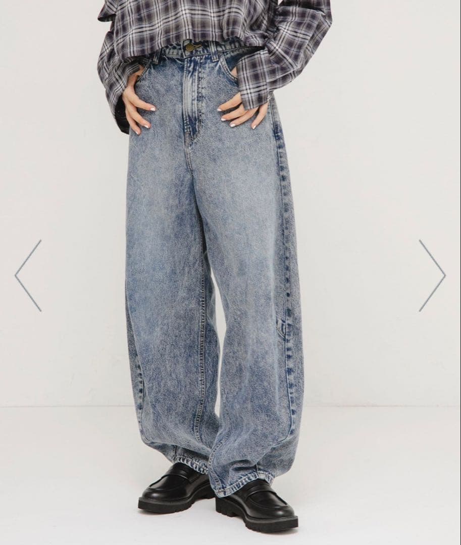 完売サイズ　未使用　別注　Lee101×KBF BARREL PANTS