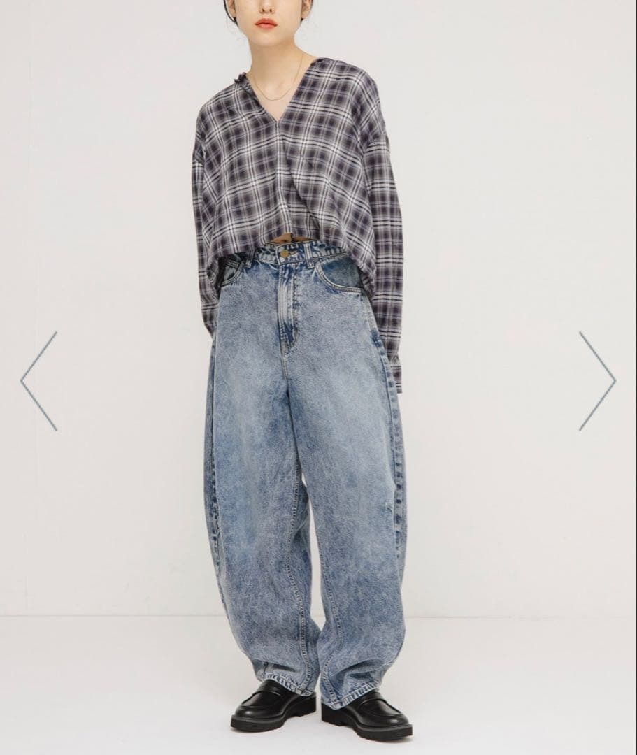 完売サイズ　未使用　別注　Lee101×KBF BARREL PANTS